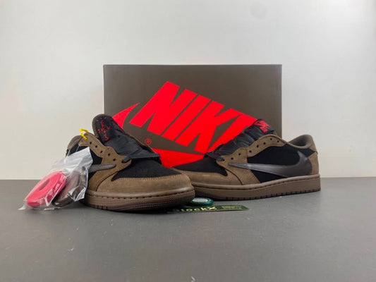 JORDAN 1 LOW X TRAVIS SCOTT 'VELVET BROWN'