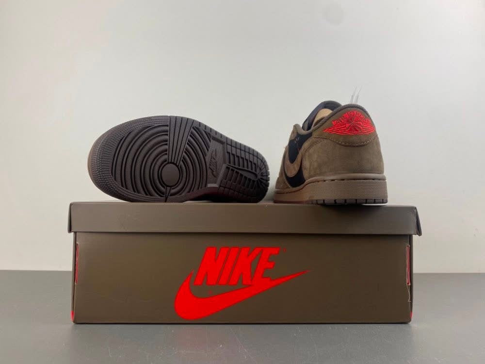 JORDAN 1 LOW X TRAVIS SCOTT 'VELVET BROWN'