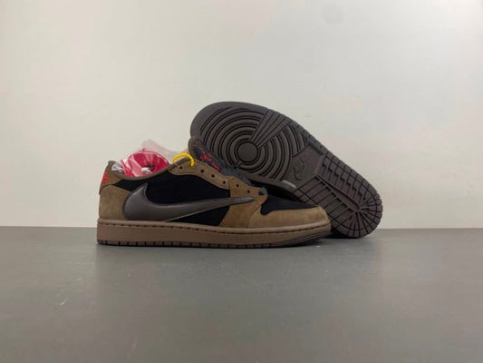 JORDAN 1 LOW X TRAVIS SCOTT 'VELVET BROWN'